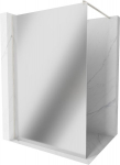 Mexen Kioto du&scaron;isein Walk-in 130 x 200 cm, peegel 8 mm, harjatud nikkel - 800-130-101-97-50, 130 x 200 cm