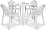 &Otilde;uem&ouml;&ouml;bli komplekt PALMA/CUBE 80, 4+1, Bianco