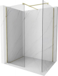 Mexen Kioto du&scaron;isein Walk-in 180 x 75 cm, l&auml;bipaistev, kuldne - 800-180-202-50-00-075