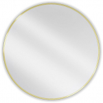 Vannitoa peegel Mexen Loft Round, 90 cm, kuldset v&auml;rvi