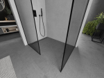 Mexen Kioto du&scaron;isein Walk-in 150 x 90 cm, must raam, must - 800-150-202-70-70-090