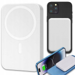 Akupank Livo juhtmevaba powerbank MagSafe 10000 mAh, 15W, USB-C, ABS korpus