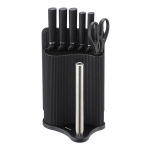 Klausberg KB-7977 noakomplekt alusega, must, 8-osaline