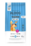 Aldog White Wave t&auml;iskasvanud koertele valge kalaga, 12 kg
