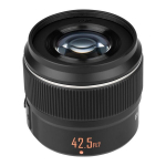 Objektiiv Kaamera objektiiv - Yongnuo YN 42.5mm f/1.7 II STM 135g metall bajonett, Juodas