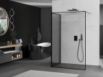 Mexen Kioto du&scaron;inurk Walk-in 90 x 80 cm, must raam, must - 800-090-212-70-70-080