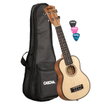 Sopranukulele vasakuk&auml;elistele Cascha Spruce Solid Top HH 2148L