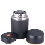 Toidutermos Kamille 500 ml, roostevaba teras, must