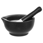 Must portselanist v&uuml;rtsih&otilde;&otilde;rdja Black Porcelain Orion, Prieskonių grūstuvė porcelianas juoda BLACK PORCELAIN