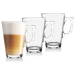 Latte-kohvitassid 240 ml, 3 tk, Orion, Stiklinės kavos latte 240 ml 3 vnt.