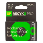 Aku - GP ReCyko+ Pro R6 2000mAh Laetavad akud 4 tk
