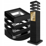 Must Led v&auml;lisvalgusti alus 50cm E27