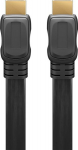 Goobay Suure kiirus HDMI lamekaabel Ethernetiga 61279, 2 m, HDMI mees (t&uuml;&uuml;p A), HDMI (t&uuml;&uuml;p A), kullatud &uuml;hendused