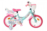 Laste jalgratas Volare Unicorn, 14", roheline/roosa