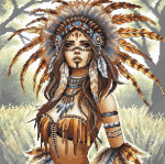 Ristpistekomplekt &bdquo;Kroonitud s&otilde;dalane&ldquo; 24,45 &times; 24,45 cm AVA-P046