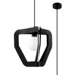Sollux Lighting riputatav valgusti Tres, must