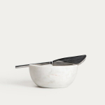 Homla v&otilde;ikauss Marble, 10x4 cm, valge