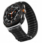 SPIGEN WBF0 rihm Samsung Galaxy Watch Ultra 2024 2025 jaoks 47 mm must