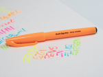 Pentel Brush Sign marker, fluorestseeruv oranž