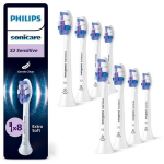 Elektrilise hambaharja otsik 8 harjaotste komplekt - PHILIPS - HX6058/87 - S2 valge