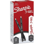 Geliinkreemonid - SHARPIE - S-GEL - 0,7 mm - Peenik ots - Must