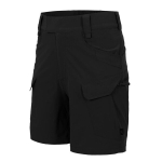 Meeste vabaaja l&uuml;hikesed p&uuml;ksid OTUS, Helikon-Tex, elastne v&ouml;&ouml; Velcro kinnitusega, kargo taskud, mustad