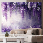 Elegantne Pulmakate Lilleline Taustakangas Pickify, 130*150cm/51inch&times;59inch