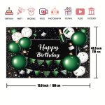 S&uuml;nnip&auml;eva Bannerglitter &Scaron;ampanjaklaasid &Otilde;hupallid Pickify, 230*180cm/90.5*70.8inch