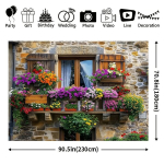 Kevadine Lilleline Taust Kangast Decoratsioon Pickify, 180*230cm/70.8&times;90.5inch