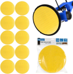 Geko Alumiiniumoksiidi abrasiivne kollane ketas 225mm G78680, 225mm, P40, 10 tk, aukudega, kiire lihvimine