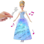 Disney Princessi interaktiivne nukk Tuhkatriinu Cinderella valguse ja heliga Enchanted Ballgown, uniwersalny