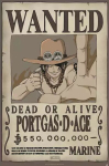 &Uuml;hes t&uuml;kis plakat "wanted Ace" (91,5x61 cm)