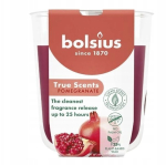 Bolsius True Scents granaat&otilde;unal&otilde;hnaline k&uuml;&uuml;nal, 80/73 mm