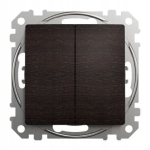 Schneider Electric Sedna Elements topeltl&uuml;liti, wenge v&auml;rv