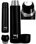 Termos Nils Camp Nc3804 1000 ml, must, reisi, roostevaba teras