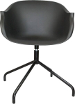 P&ouml;&ouml;rdtool Intesi Roundy Black, k&auml;etugedega, must