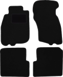 Mustad veluurmatid Volvo S40 sedaanile (1995-2004)