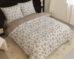 Eurofirany satiinist puuvillane voodipesukomplekt SBA-185, 140x200, 2-osaline