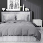 Eurofirany satiinist puuvillane voodipesukomplekt SJB-555, 140x200, 2-osaline