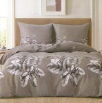 Eurofirany kahepoolne puuvillasatiinist voodipesukomplekt SBA-200, 200x220 cm, 3-osaline