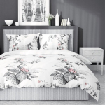 Eurofirany satiinpuuvillane voodipesukomplekt SJB-420, 160x200 cm, 3-osaline