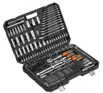 300-osaline t&ouml;&ouml;riistakomplekt KD11352, E-TORX padrunv&otilde;tmete, peade ja kolme suurusega r&auml;ikv&otilde;tmete ning silmusv&otilde;tmega