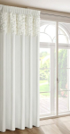 Eurofirany pimendav kardin Roses 13, 140x270 cm, valge