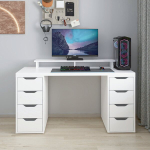 Kirjutuslaud Alen 150 cm, valge