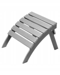 Vevor Adirondack 54.7x48x37.7cm jalatugi aiatoolile, kokkupandav, hall