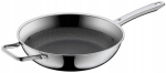 Wmf Profi Resist wok-pann, 28 cm, mittenakkuva, terasest, gaasipliidile