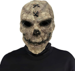 Realistlik hirmus pealuu mask Halloween Universaalne suurus