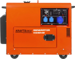 Diiselmootoriga suletud t&uuml;&uuml;pi elektrigeneraator + ATS KD3242, 230 V, 7 / 6,5 kW, 10 hj