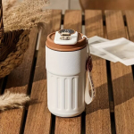 Blender 316 terasest termokruus, suitsuvalge, 410 ml/530 ml, kaasaskantav, isoleeritud