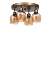 Opviq laelamp 9018-4, kuldne/pruun